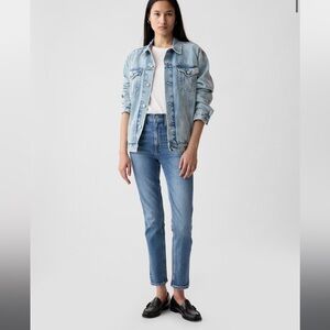 Gap High Rise Vintage Slim Jeans Sz 4 TALL Classic
